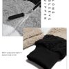 ABINGOO Damen Mantel Kapuzenjacke Winterjacke Mode Warm Hoodie Pullover Jacken Reißverschluss Plüschjacke Fleecejacke Oberteile – Bild 5