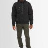 ALESSANDRO SALVARINI Herren Winterjacke (S-3XL) mit Kapuze - Teddyfleece innen komplett, Winddicht, Warme Jacke Männer - AS-320 – Bild 5