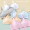 Adorel Teen Mädchen BH Baumwolle Verstellbar mit Polster Bustier 4er-Pack – Bild 3