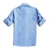 BIENZOE Jungen Baumwolle Plaid Knopf Unten Hemd – Bild 3