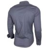 Baxboy Herren-Hemd Langarm/Business Freizeit Hochzeit/Bügelleicht/Slim-Fit/Anzug Kentkragen Hemd B-500 – Bild 4