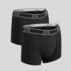 D'S DAMAT Boxershorts Herren (2-3-4-6) MultiPack, Unterhosen Männer Bequeme Baumwolle, Atmungsaktive Unterwäsche Herren Multipack, Weiche Gummiband Retroshorts, Grau, Marineblau, Schwarz Option, M-2XL – Bild 4