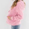 EUHOM Hoodie Damen Kapuzenpullover Pullover Herbst Winter Casual Sweatshirt Langarm Baumwolle Hoody Oberteile mit Kapuze – Bild 3