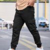 Elegancity Cargohose Herren Lang Casual Jogginghose Stretch Chino Hose Regular Fit Cargo Hose Elastische Mit 6 Tasche S-XXXL – Bild 5