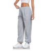 Enwokran Hosen Damen Weites Bein Track Pants Baggy Cargohose High Waist Lässige Loose Sweathose mit Taschen Stretch Sport Jogginghose mit Elastischen Knöcheln – Bild 5