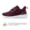 FitVille Weit Klettverschluss Walking Schuhe Damen Freizeit Turnschuhe für ältere Frauen Leichte Sneaker – Bild 3