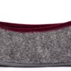 GIESSWEIN Hausschuh Hohenau - Geschlossene Filz Pantoffeln im Ballerina Design, Warme Damen Hausschuhe mit Rutschfester Sohle – Bild 5