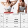 Geyoga 6er Pack Damen Spitzen BH Bralettes mit Blumenmuster Kabellose Ungepolsterte Cami Bustier Spitze BHS mit Trägern – Bild 4