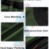 HFDWYJ Softshellhose Kinder Mit Fleecefutter Hosen wasserdichte Hose Kinder Outdoor Hose Kinder Skihose Kinder Wanderhose Kinder Regenhose Sporthose Jungen Winterhose Jungen – Bild 5