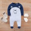 Husmeu Babykleidung Neugeborenes Strampler Kleinkind Schlafanzug Kleinkind Winter Onesie Baby Junge Baby Mädchen Outfits Jumpsuit – Bild 3