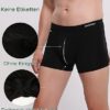 INNERSY Boxershorts Herren Weich Unterhosen Männer Sport Unterwäsche Atmungsaktive Retroshorts 4er Pack – Bild 4