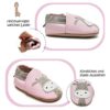 IceUnicorn Krabbelschuhe Baby Jungen Mädchen Lauflernschuhe Baby Weicher Leder Babyhausschuhe Kleinkind Babyschuhe – Bild 3