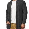 Indicode Herren Anaheim Strickjacke mit 2 aufgesetzten Taschen | Winterjacke Cardigan – Bild 3