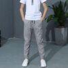 Jugaoge Jungen Chino Hose Cargo Baggy Pants Lang mit Taschen Elastische Taille Outdoorhose Street Dance Bekleidung Hip Hop Outfits – Bild 4