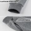 LAUSONS 2er Pack Jungen Jogginghose Kinder Sweathose Jogger Hosen mit Gummizug – Bild 5