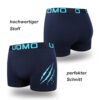 L&K 10er Pack Herren Retroshorts Boxershorts Baumwolle Schwarze Mehrfarbig Unterhose 1116 – Bild 3
