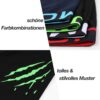 L&K 10er Pack Herren Retroshorts Boxershorts Baumwolle Schwarze Mehrfarbig Unterhose 1116 – Bild 5