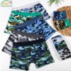 LOREZA ® 10 Jungen Baumwolle Boxershorts Camouflage Unterhosen Größe 92-170 – Bild 3
