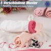 LOREZA ® 5 Mädchen Bustier aus Baumwolle Spaghettiträger BH Sport Bra Gr. 140-170 – Bild 4