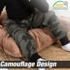 LOREZA® Jungen Mädchen Uni Camouflage Hose Trainingshose Jogginghose Freizeithose Sporthose Baumwolle – Bild 3