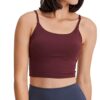 Lemedy gepolsterter Damen Sport-BH, Fitness, Workout, Laufshirts, Yoga, Tanktop – Bild 3