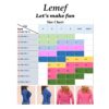 Lemef Damen Seamless Sport BH mit Merfarben Wohlfühl-BH – Bild 3