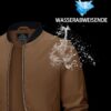 MAGCOMSEN Herren Leicht Bomberjacke Dünne Blouson Jacke Freizeit Sommer Übergangsjacke Lässig Sportlich Fliegerjacke mit Multi Taschen – Bild 4