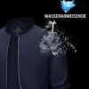 MAGCOMSEN Herren Leicht Bomberjacke Dünne Blouson Jacke Freizeit Sommer Übergangsjacke Lässig Sportlich Fliegerjacke mit Multi Taschen – Bild 4