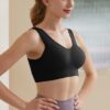 Memoryee Sport BH Damen Große Brüste Starker Halt Push Up Ohne Bügel 3er Pack Set Gepolstert Joggen Yoga Laufen Reiten Bra Crop Top – Bild 5