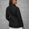 OZONEE Damen Übergangsjacke Regenjacke Jacke Übergang Jacken Herbst Bomberjacke Stehkragen Kapuze Steppjacke Kapuzenjacke Leichte Outdoor Puffer Jacket Gepolstert JS/16M9109Z – Bild 5