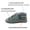 SAYOYO Schädel WeichesLeder Lauflernschuhe Krabbelschuhe Babyschuhe – Bild 3