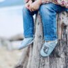 SAYOYO Schädel WeichesLeder Lauflernschuhe Krabbelschuhe Babyschuhe – Bild 5