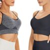 SEGRILA Damen Sport BH Set Ringerrücken Ohne Bügel Yoga Bustier Gepolsterter Fitness Training – Bild 4