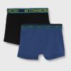 Sanetta Jungen Super Black Hipshorts im bequemen Doppelpack Farben Blau und Schwarz – Bild 5