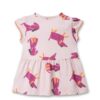 Sanetta Pure Mädchen-Kleid Rosa | Hochwertiges und gemütliches Kleid aus Bio-Baumwolle für Mädchen. Baby Bekleidung – Bild 3