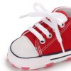 Sehfupoye Baby Mädchen Jungen Turnschuhe Kleinkind Schuhe Canvas Erste Wanderschuhe Neugeborene Anti-Rutsch Prewalker Turnschuhe – Bild 4