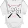 Shirtracer - Baby Body langarm Mädchen Junge - Zur Geburt - Das Wars Jetzt habe ich die Macht – Bild 2