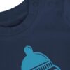 Shirtracer - Baby T-Shirt Mädchen Jungen - Kompatibel mit Oktoberfest Outfit - Babyflasche Oans Zwoa Gsuffa blau – Bild 5
