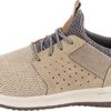Skechers Herren Delson Camben Sneaker, Taupe Mesh W Synthetic, 44 EU – Bild 3