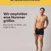 Snocks Boxershorts Herren Bio Baumwolle (6er Pack) Unterhosen Herren ohne einschneidenden Gummibund (Gr. S - 4XL) – Bild 5