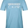 T-Shirt Herren - Nerd Geschenke - Dinge die ich Hasse - weiß - L - Hellblau - geekshirt zocker Tshirts nerdige Shirts zocken für männer Gaming-Shirt Gamer Tshirt Geschenk Geek Shirt Games Nerds – Bild 4