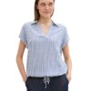 TOM TAILOR Damen Loose Fit Bluse mit Streifen – Bild 3