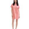TOM TAILOR Denim Damen Basic Mini T-Shirt-Kleid – Bild 3