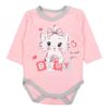 TupTam Baby Mädchen Jungen Bekleidungsset Langarmbody Hose Mütze mit Aufdruck Spruch 3 teilig – Bild 4