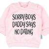TupTam Baby Mädchen Outfit Langarmshirt mit Print Spruch Babyhose Babykleidung 2teilig – Bild 4