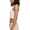Urban Classics Damen Ladies Cropped Rib Top – Bild 4