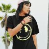 WIEIYM Tshirt Damen Oversized T-Shirt Rundhals Kurzarm Lose Top Sommer T-Shirts Tops Shirt Oberteile Frauen Gedruckt Lässig Oberteile Bluse – Bild 4