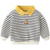 amropi Baby Jungen Gestreift Kleidung Langarm Pullover Sweatshirts und Hose Babykleidung Set für 0-5 Jahre – Bild 3