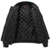 donhobo Herrenjacke Winddichte Bomberjacke Übergangsjacke Freizeitjacke Herbst Winter Warm Gepolsterte Mäntel Jacken – Bild 3
