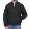 donhobo Herrenjacke Winddichte Bomberjacke Übergangsjacke Freizeitjacke Herbst Winter Warm Gepolsterte Mäntel Jacken – Bild 5